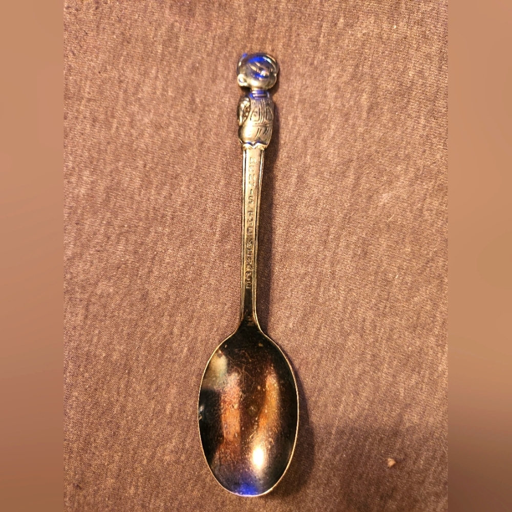 HSI OLD COMPANY PLATE IS DENNIS THE MENACE 6" BABY SPOON
